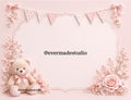Baby Girl Floral Design Mithai Tins